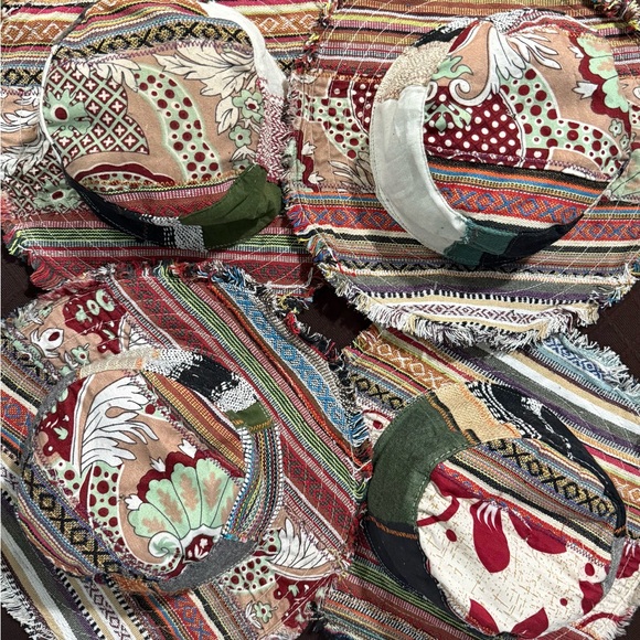 Himalayan Hemp Hippie Boho Design Sunhat Sustainable and Eco Friendly - Picture 5 of 5